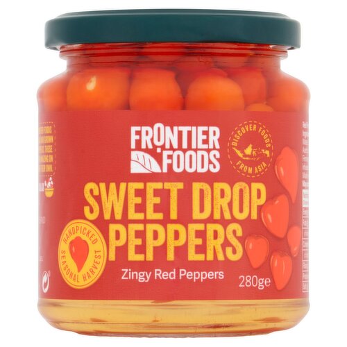 Frontier Foods Sweet Drop Zingy Red Peppers 280g