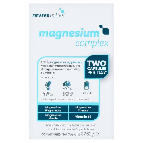 Revive Active Magnesium Complex 60 Capsules 37.62g