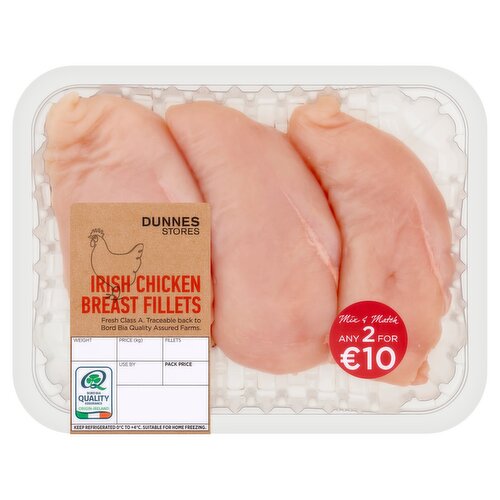 Dunnes Stores Irish Chicken Breast Fillets 440g