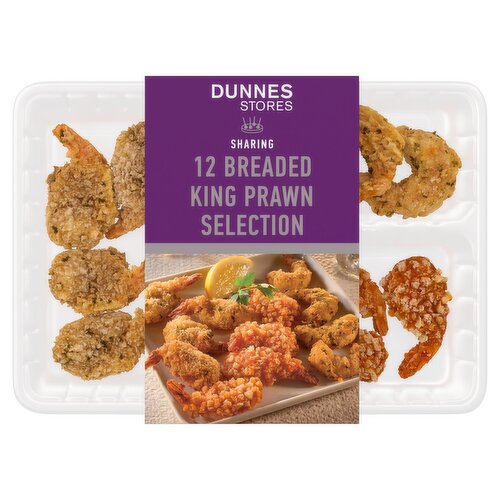Dunnes Stores Sharing 12 Breaded King Prawn Selection 176g