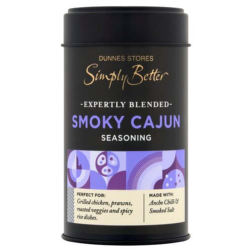 Dunnes Stores Simply Better Expertly Blended Smoky Cajun Seasoning 120g