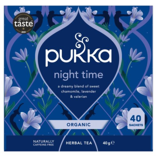 Pukka Night Time Organic Herbal Tea 40 Sachets 40g