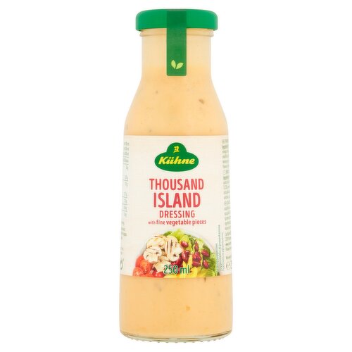 Kühne Thousand Island Dressing with Fine Vegetable Pieces 250ml