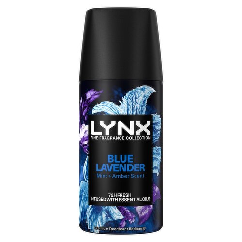 Lynx Fine Fragrance Collection Premium Body Spray Blue Lavender 35 ml