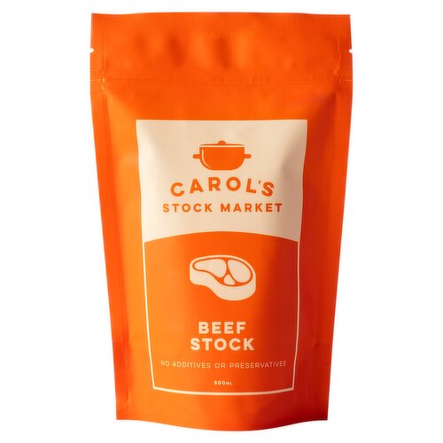 Carol's Stock Market Beef Stock 500ml