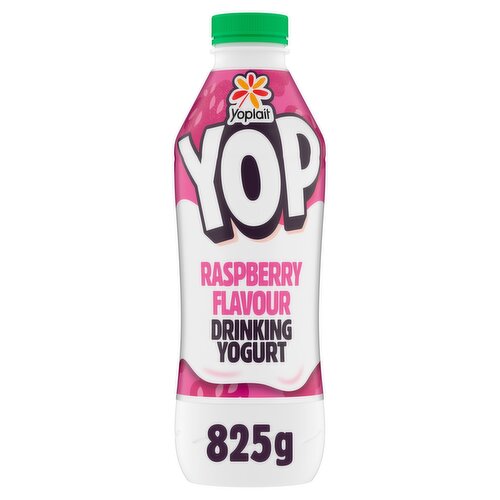 Yoplait Yop Raspberry Flavour Drinking Yogurt 825g