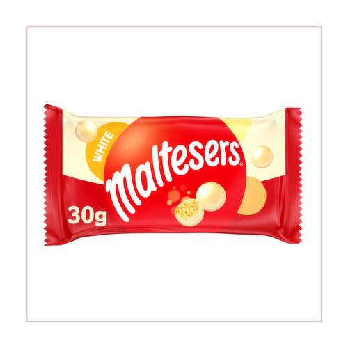 Maltesers White Chocolate & Honeycomb Bag 30g Bag