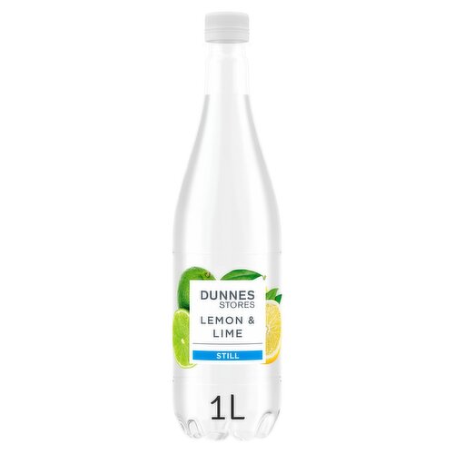 Dunnes Stores Lemon & Lime Flavoured Still Irish Spring Water Drink 1L