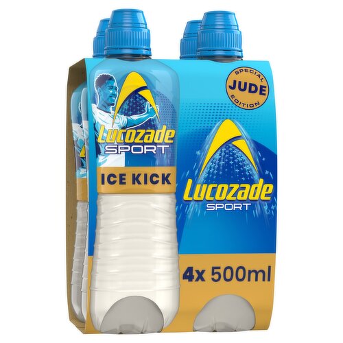 Lucozade SportDrink Ice Kick  Jude Special Edition 500ml 4x500ml