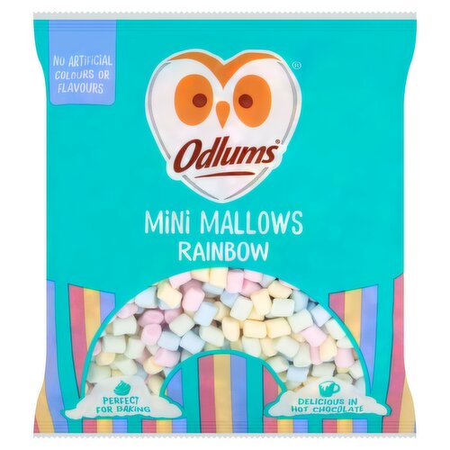 Odlums Rainbow Mini Mallows 125g