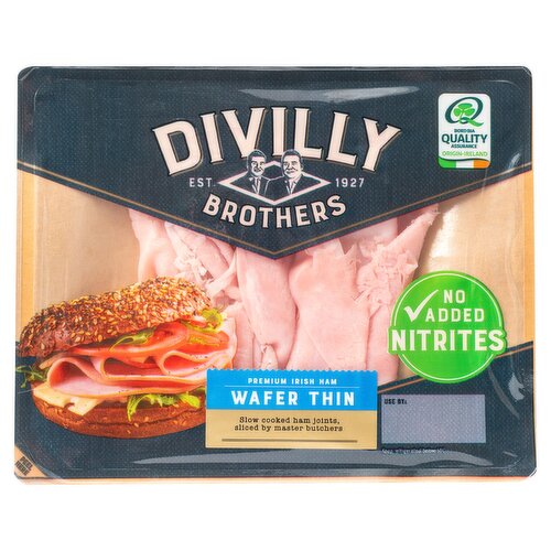 Divilly Brothers No Added Nitrites Wafer Thin Premium Irish Ham 80g