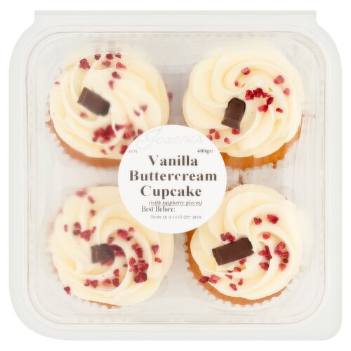 Joanne's Vanilla Buttercream Cupcake 400g