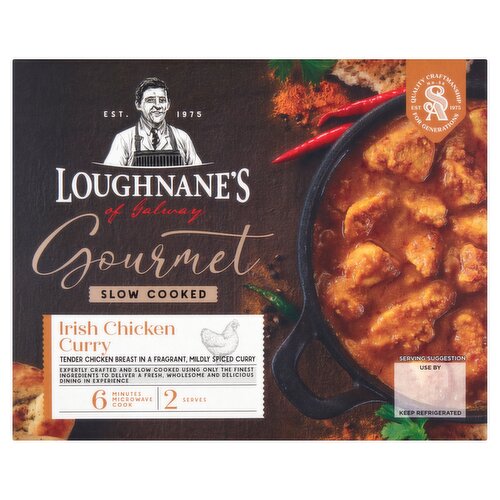 Loughnane's of Galway Gourmet Slow Cooked Irish Chicken Curry 580g