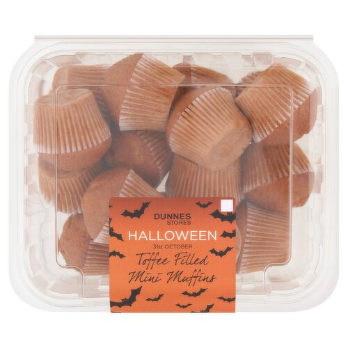 Dunnes Stores Halloween Toffee Filled Mini Muffins 440g