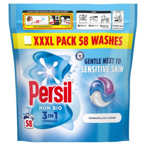 Persil Non Bio 3 in 1 Capsules 1223g
