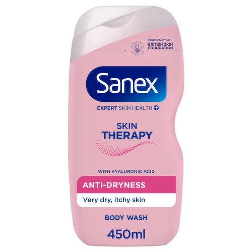 Sanex Skin Therapy Anti-Dryness Shower Gel Body Wash 450ml