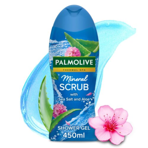 Palmolive Thermal Spa Mineral Massage Shower Body Scrub 450ml