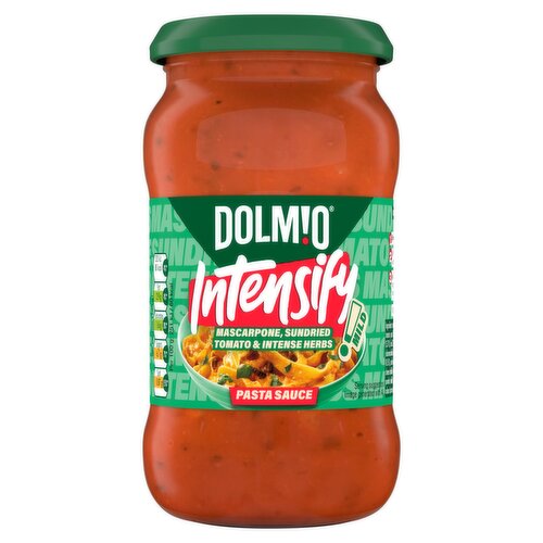 Dolmio Intensify Pasta Sauce Mascarpone, Sundried Tomato and Intense Herbs 400g