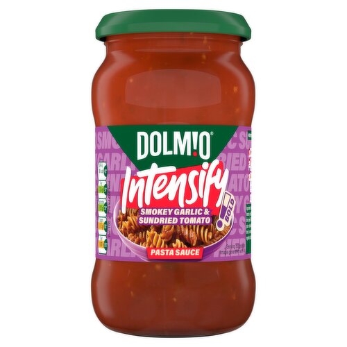 Dolmio Intensify Pasta Sauce Smokey Garlic and Sundried Tomatoes 400g