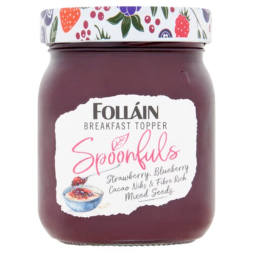 Folláin Spoonfuls- Strawberry, Blueberry, Cacao Nibs & Mixed Seeds