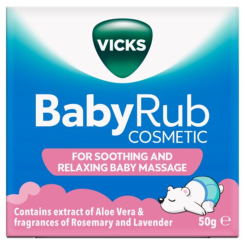 Vicks BabyRub Ointment, Jar 50g