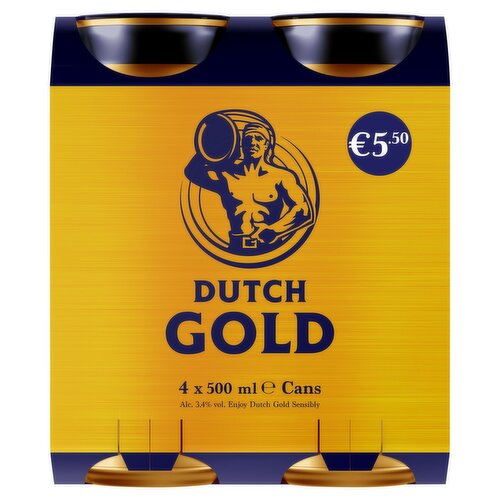 Dutch Gold 4 x 500ml