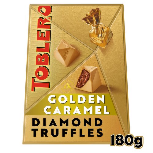 Toblerone Truffles Golden Caramel Chocolate Gifting Box 180g 