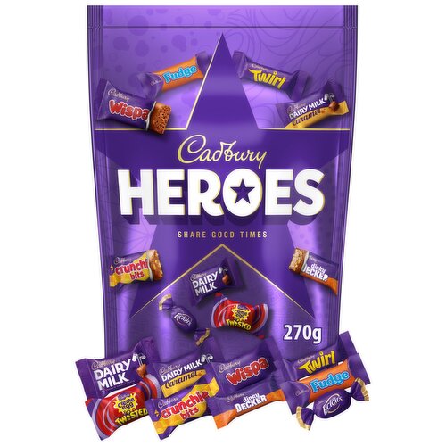 Cadbury Heroes Chocolate Pouch 270 g