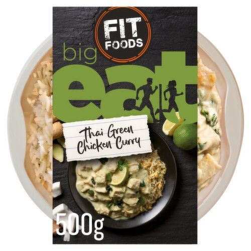 Fit Foods Big Eat Thai Green Chicken Curry 500g