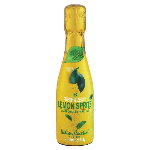 Bottega Fresh & Zesty Lemon Spritz Italian Cocktail Pre-Mix 200ml