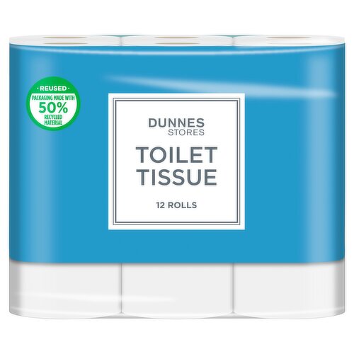 Dunnes Stores 12 Toilet Tissue Rolls
