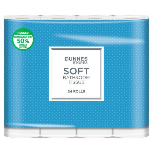Dunnes Stores 24 Soft Bathroom Tissue Rolls