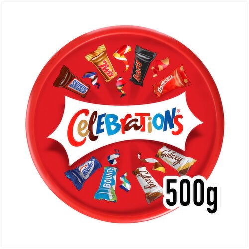 Celebrations Milk Chocolate Tub 500g