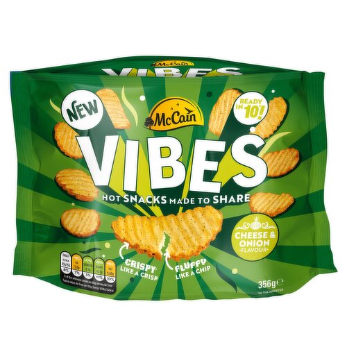 McCain Vibes Cheese & Onion Flavour 356g