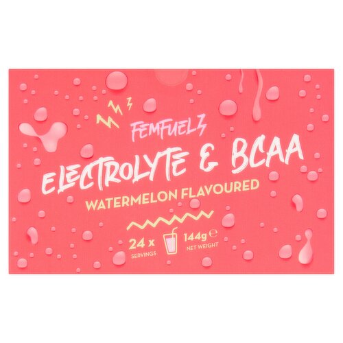 Femfuelz Electrolyte & BCAA Watermelon Flavoured 144g