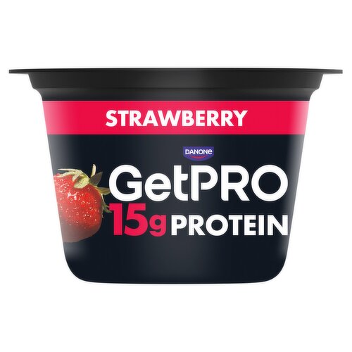 GetPro 15g High Protein Strawberry Yoghurt with Magnesium & Vitamin B9 160g