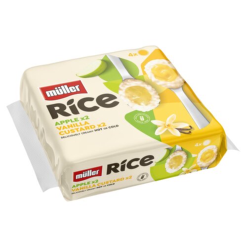 Müller Rice Vanilla Custard & Apple Low Fat Desserts