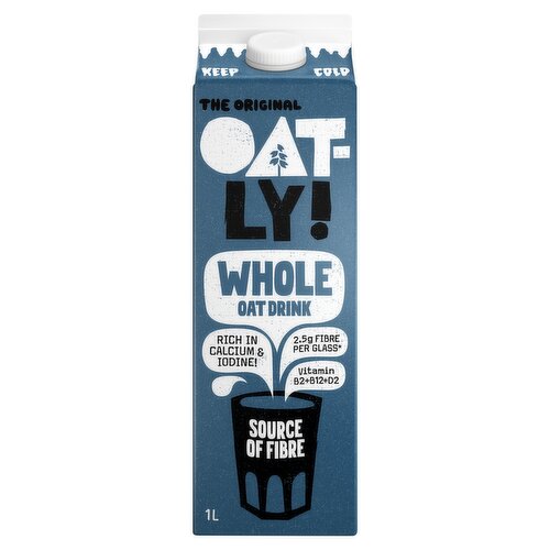 Oatly Oat Drink Whole 1L Chilled