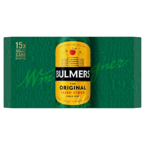 Bulmers The Original Irish Cider 15x500ml