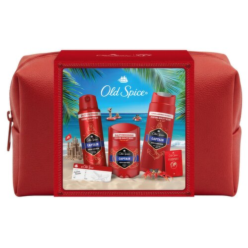 Old Spice Captain Travel Bag Gift Set