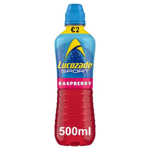 Lucozade Sport Drink Raspberry 500ml PMP €2