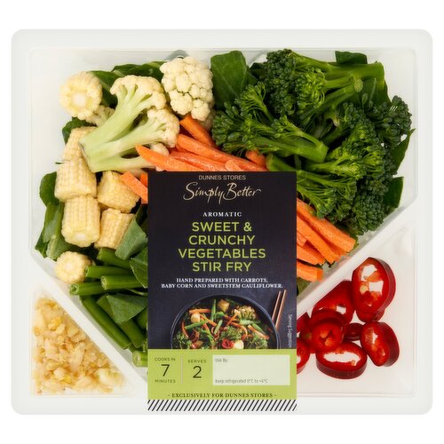 Dunnes Stores Simply Better Aromatic Sweet & Crunchy Vegetables Stir Fry 240g