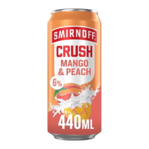 Smirnoff Crush Mango & Peach 440ml