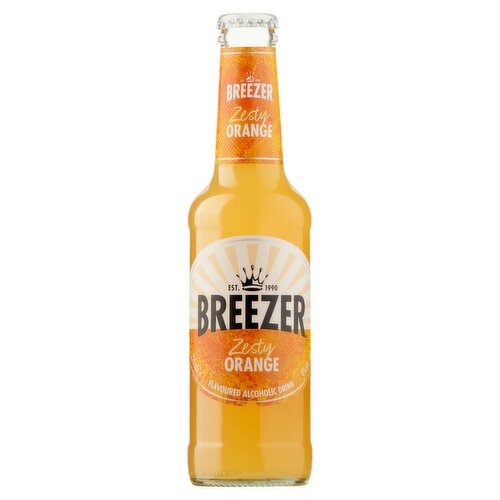 Breezer Zesty Orange Flavoured Alcoholic Drink 275ml