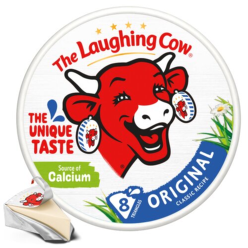 The Laughing Cow Original Cheese Spread Triangles x8 120g