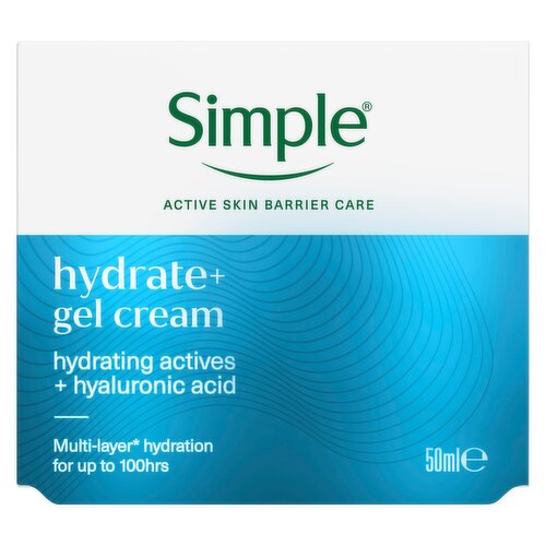 Simple Hydrate+ Facial Moisturiser 50 ml