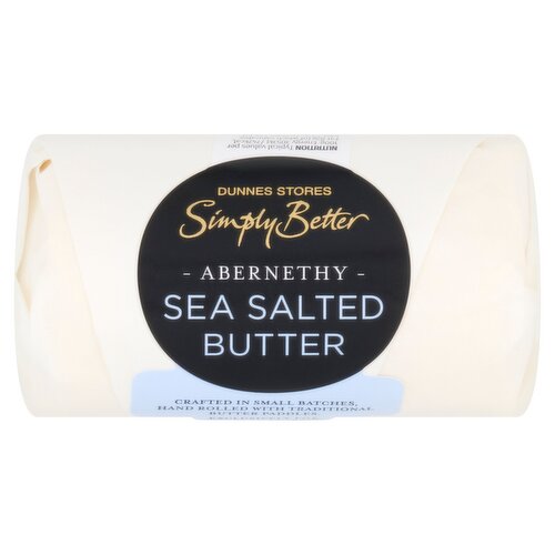 Dunnes Stores Simply Better Abernethy Sea Salted Butter 125g