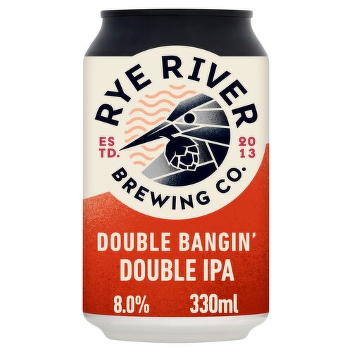 Rye River Brewing Co. Double Bangin' Double IPA 330ml
