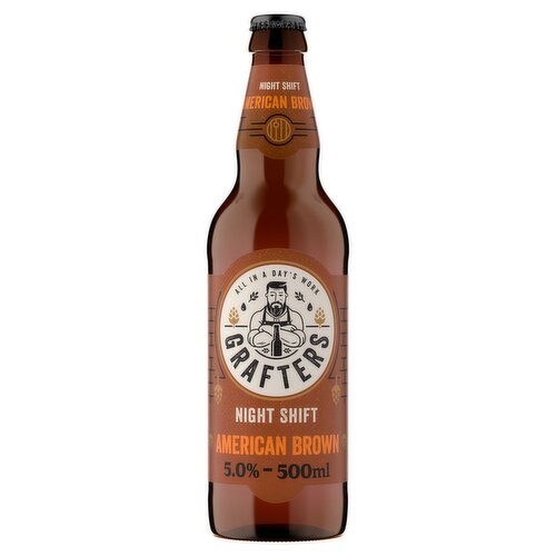 Grafters Night Shift American Brown 500ml