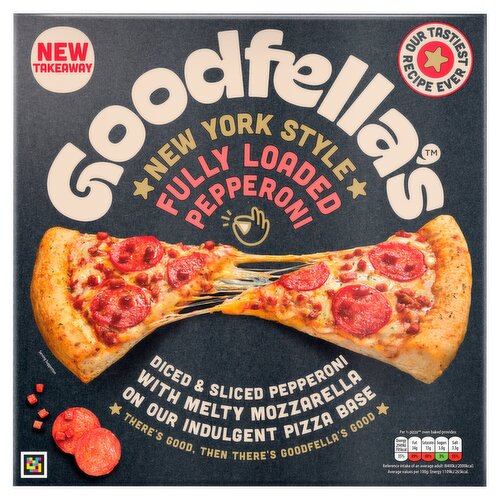 Goodfella's New York Style Fully Loaded Pepperoni Pizza 532g